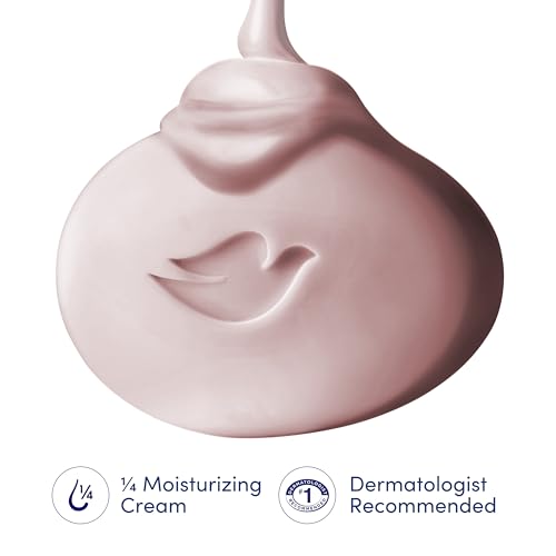 Dove Bar Soap Revitalizante Cherry & Chia Milk, Pack of 6, 3.17 oz E773
