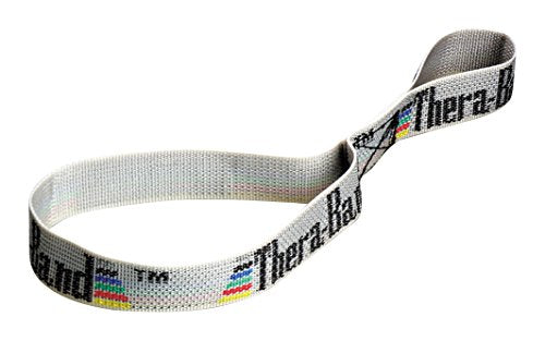 THERABAND Resistance Band Handles, Attachments for Resistance Bands and Tubing, Pair of Foam Grip Pull Handles for Lower and Upper Body Exercises, Pilates, Yoga, Home Workouts without Weights