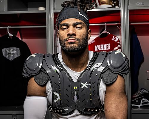 X2 Football Shoulder Pads Lightweight for Adult Men & High School Players T440