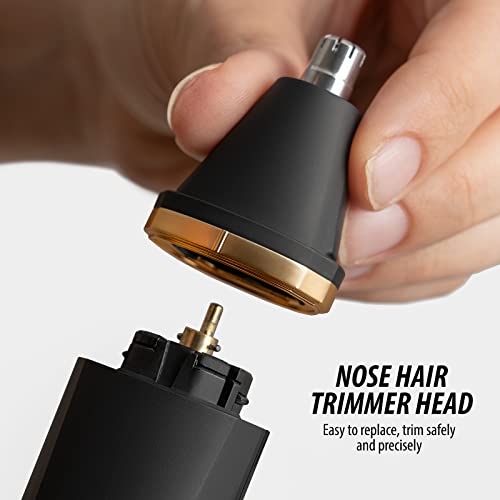 OLOV Electric Body Hair Trimmer for Men with Ceramic Blade, USB Recharge Dock G2443